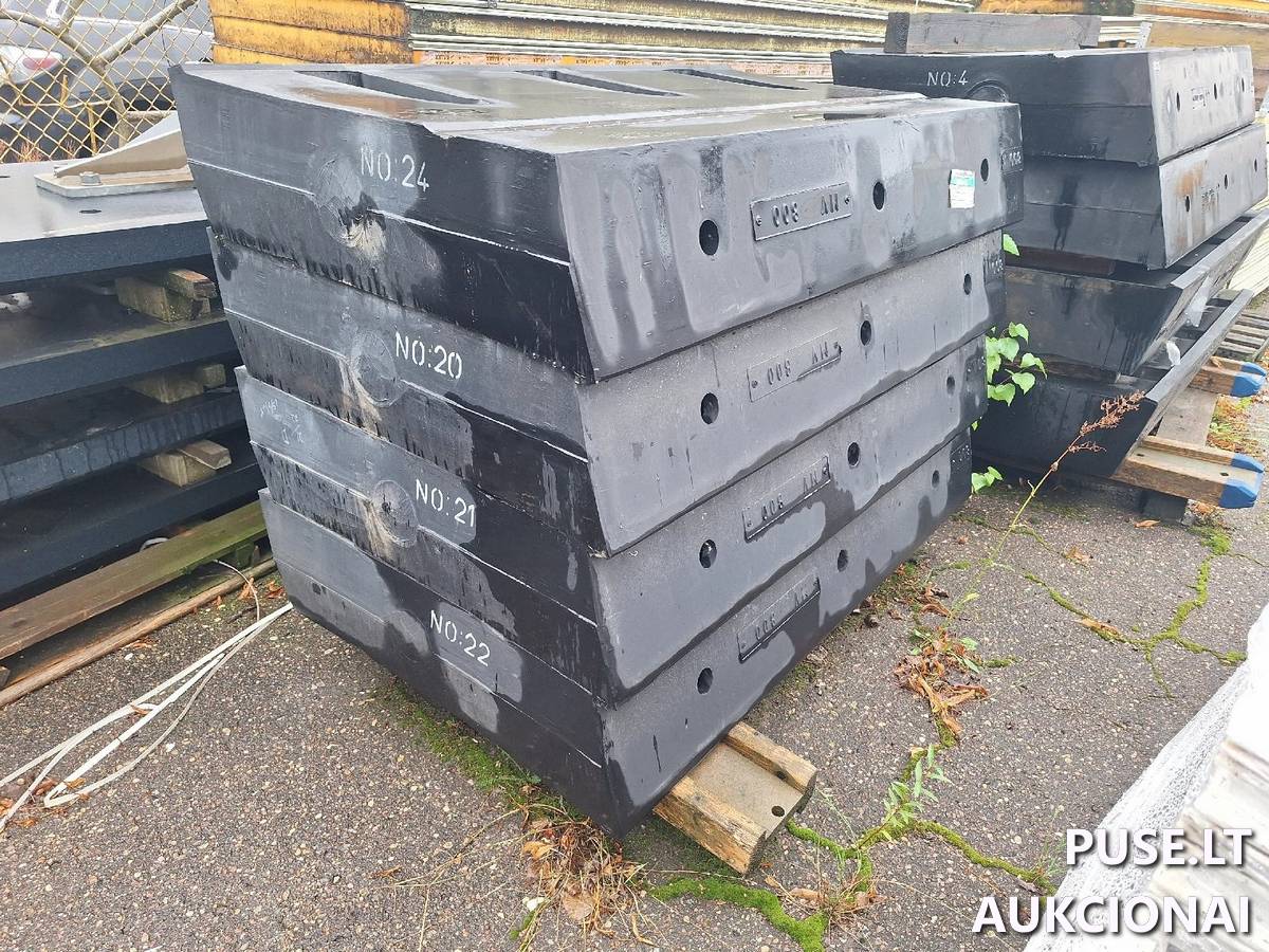 Krantinių atmušos Vidaus vandenų laivai ir kiti įrenginiai 3