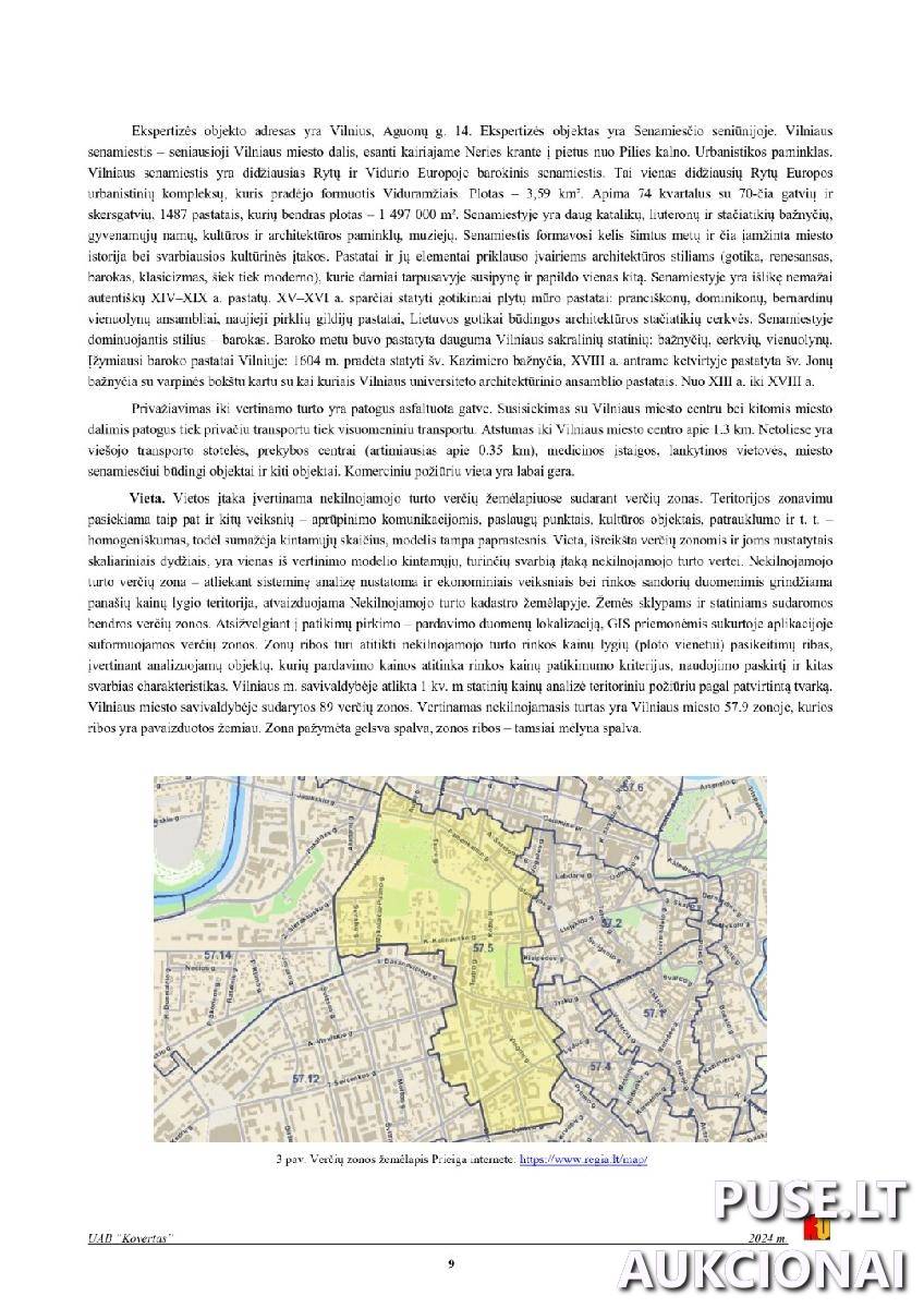 Komercinės patalpos Patalpos/Butai Aguonų g. 14, 03213 Vilnius, Vilniaus m. sav. 9