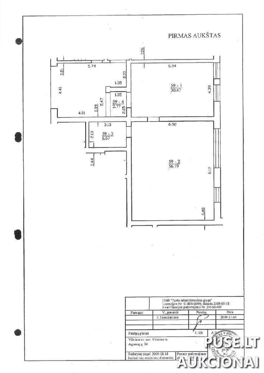 Komercinės patalpos Patalpos/Butai Aguonų g. 14, 03213 Vilnius, Vilniaus m. sav. 12