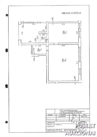 Komercinės patalpos Vilniuje, Aguonų g. 14, pradinė kaina 220000 EUR