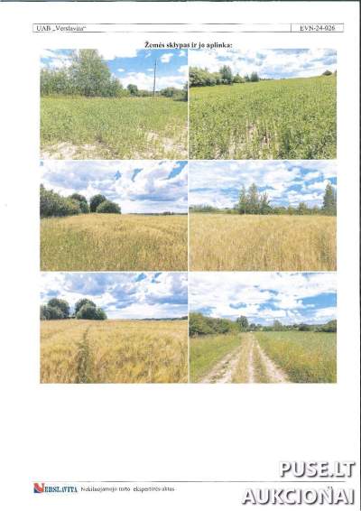 Žemės sklypas Elektrėnų savivaldybėje, Kloninių Mijaugonių kaime, 32800 EUR, parduodamas antstolių varžytynėse