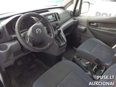 Parduodamas keleivinis automobilis Nissan NV200 2012 m. Panevėžyje su defektais, pradinė kaina 2275 EUR