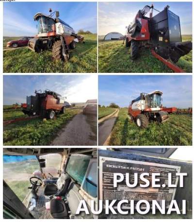 Parduodamas javų kombainas Rostselmash Vector 420 (2015 m.) pradinė kaina 40000 EUR