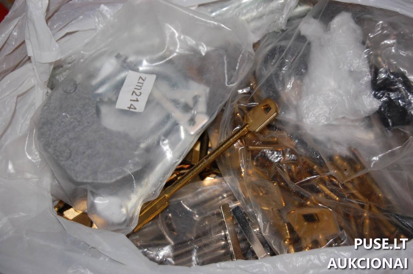 29,46 kg durų raktų ruošinių ir spynelių Kitas turtas 7