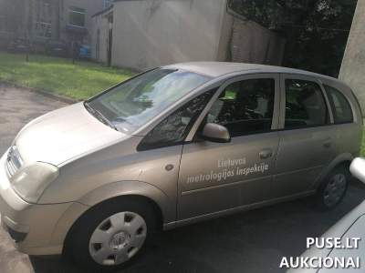 OPEL MERIVA 2007 m. benzininis automobilis aukcione nuo 280 EUR