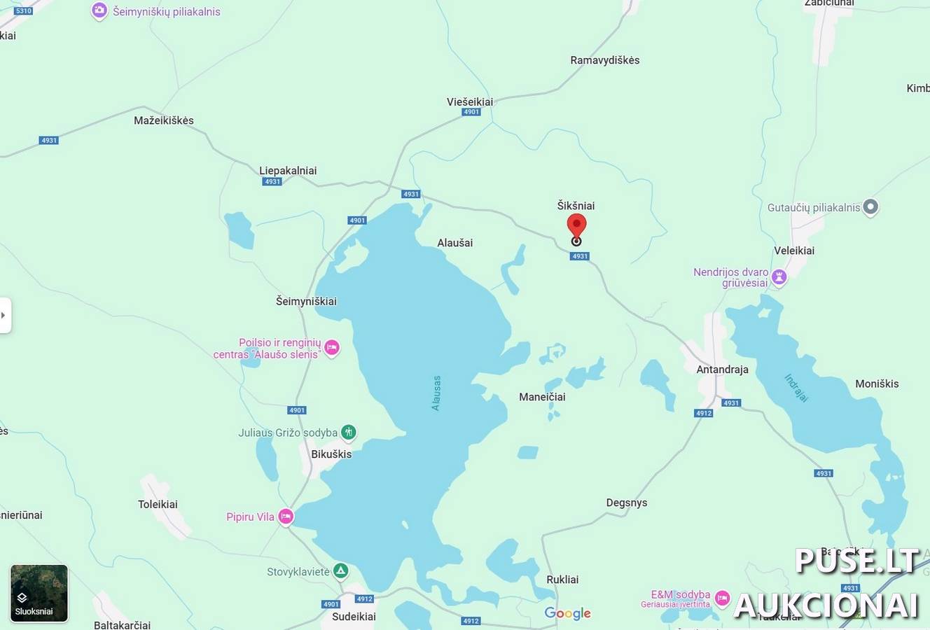 Žemės sklypas Sklypai Šikšniai, Daugailių sen., Utenos r. sav. 4
