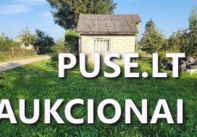 Sodo sklypas su 15.80 kv.m nameliu Biržuose, Vejos takas 1, pradinė kaina 3200 EUR