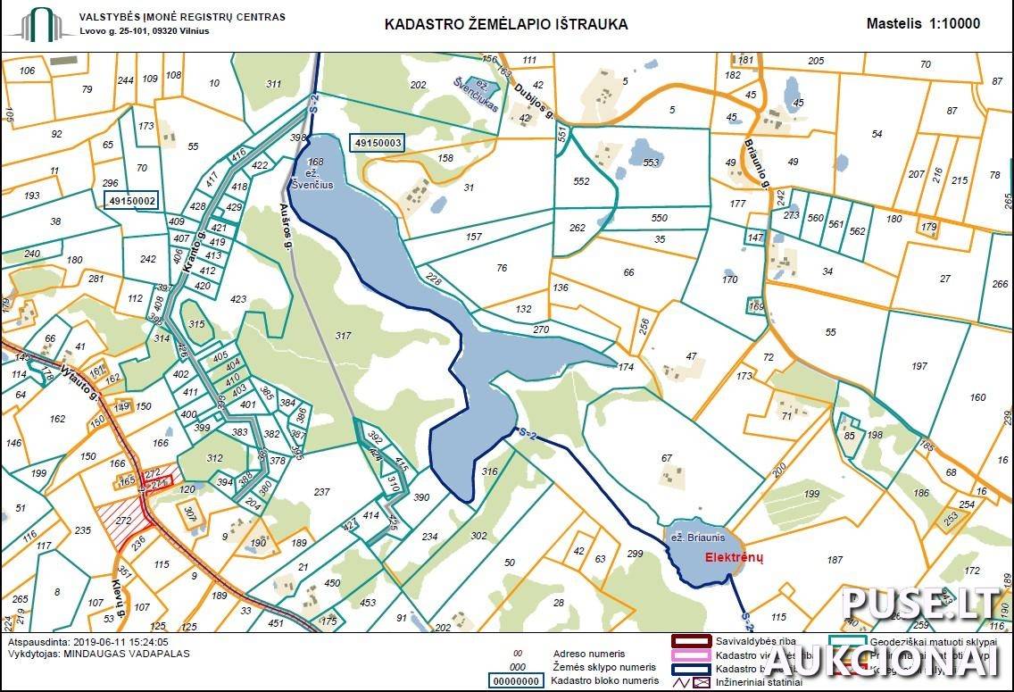 Žemės sklypas Sklypai Jagėlonys, Kietaviškių sen., Elektrėnų sav. 1