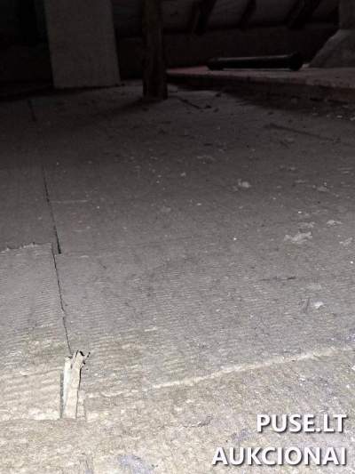 Patalpų dalis Vilniuje, Stumbrų g. 23, neįrengta pastogė, pradinė kaina 16281 EUR