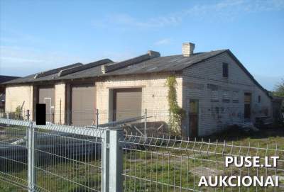 Ūkinis pastatas Alytuje, Mokyklos g. 1A, pradinė kaina 31500 EUR - Savivaldybės aukcionas