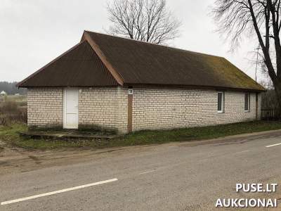 Šokių salės pastatas Šalčininkų r. Poškonių k. 82 kv.m kultūros paskirties objektas už 6722 EUR