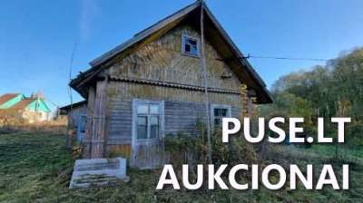 Parduodamas gyvenamasis namas Šalčininkų r., Šarkaičių k., Miško g. 8, su 56 kv. m plotu, pradinė kaina 4800 EUR