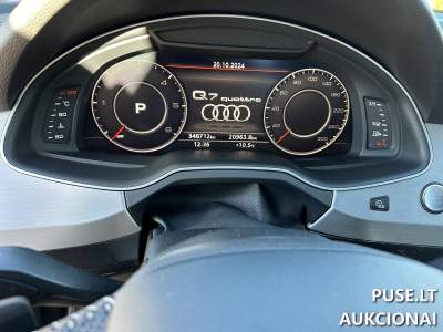 Lengvasis automobilis AUDI Q7 2017 dyzelis 200 kW aukcione Kaune nuo 27000 EUR