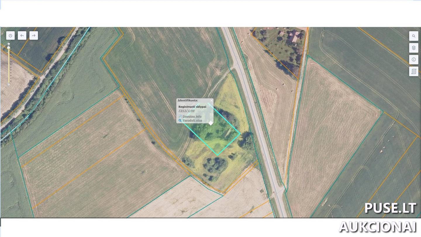 Žemės sklypas Sklypai Paturkšlys 12, 60204, Betygalos sen., Raseinių r. sav. 1