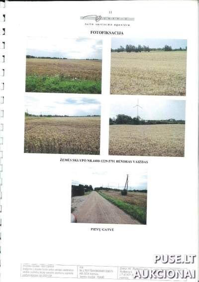 Žemės sklypo aukcionas Kretingos rajone, Pryšmančių kaime, pradinė kaina 10440 EUR