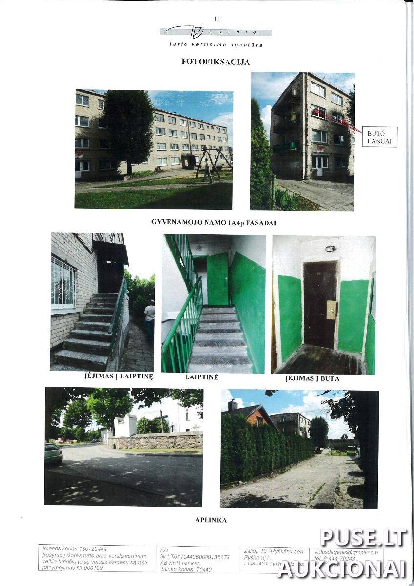 Butas Patalpos/Butai Bažnyčios g. 13, 89491 Viekšniai, Viekšnių sen., Mažeikių r. sav. 1
