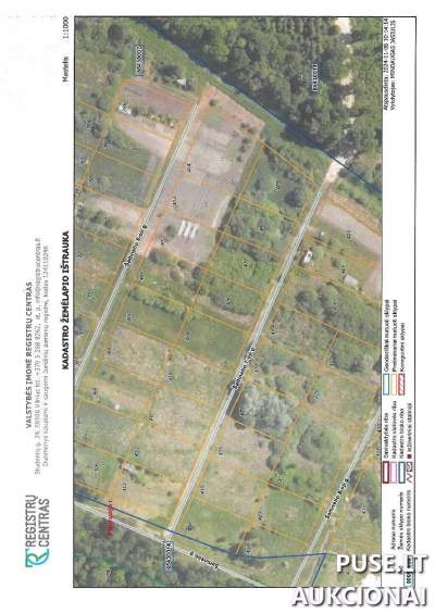 Žemės ūkio sklypas Pakruojo r. sav., Pakruojo mieste, 0.06 ha, pradinė kaina 848 EUR