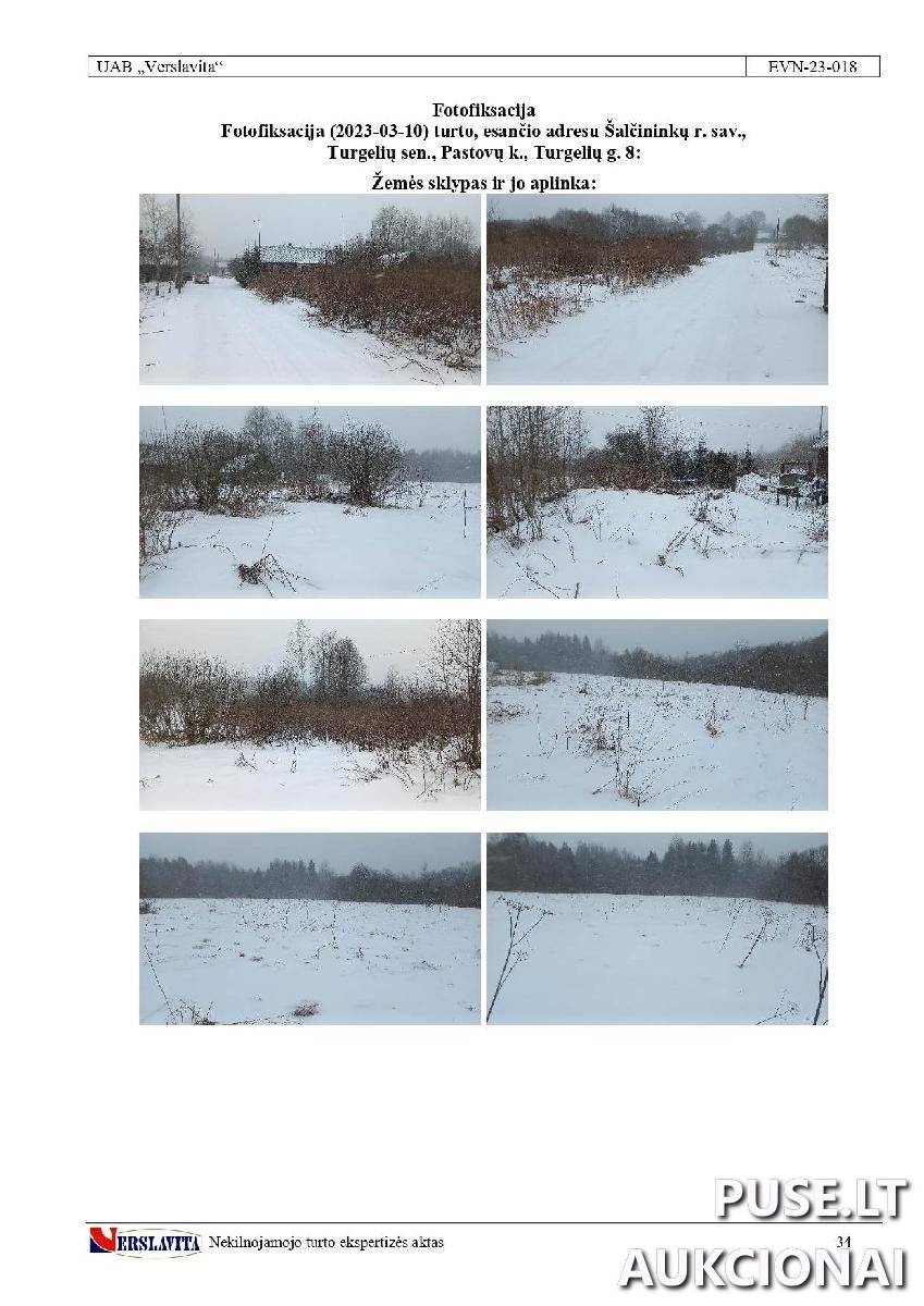 Žemės sklypas Sklypai Turgelių g. 8, 17284 Pastovai, Turgelių sen., Šalčininkų r. sav. 2