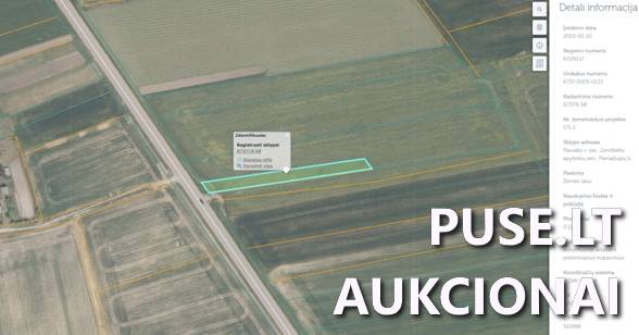 Žemės sklypas Sklypai Pamažupiai, Joniškėlio apylinkių sen., Pasvalio r. sav. 2