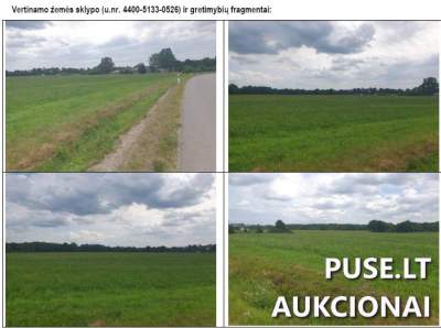 Žemės ūkio paskirties žemės sklypas Šilalės r. Didkiemio k. 3,7222 ha 15840 EUR