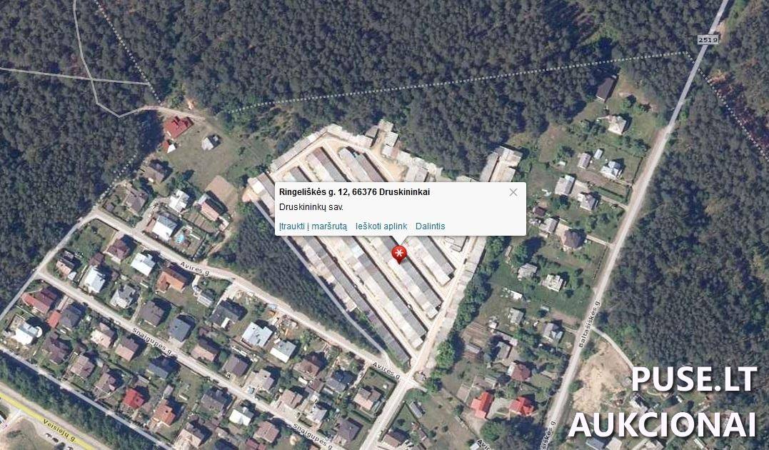 Garažo boksas Nr.380 Patalpos/Butai Ringeliškės g. 12, 66376 Druskininkai, Druskininkų sav. 1