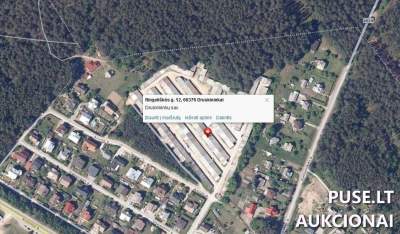 Garažo boksas Druskininkuose Ringeliškės g. 12, 19.52 kv.m., 880 EUR pradinė kaina