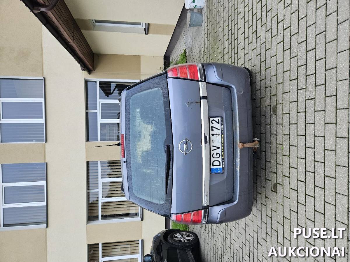 Opel Zafira Lengvasis automobilis 3
