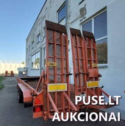 Parduodama priekaba BAZALTAS 10 aukcione, pradinė kaina 2300 EUR, galimybė įsigyti transporto priemonę