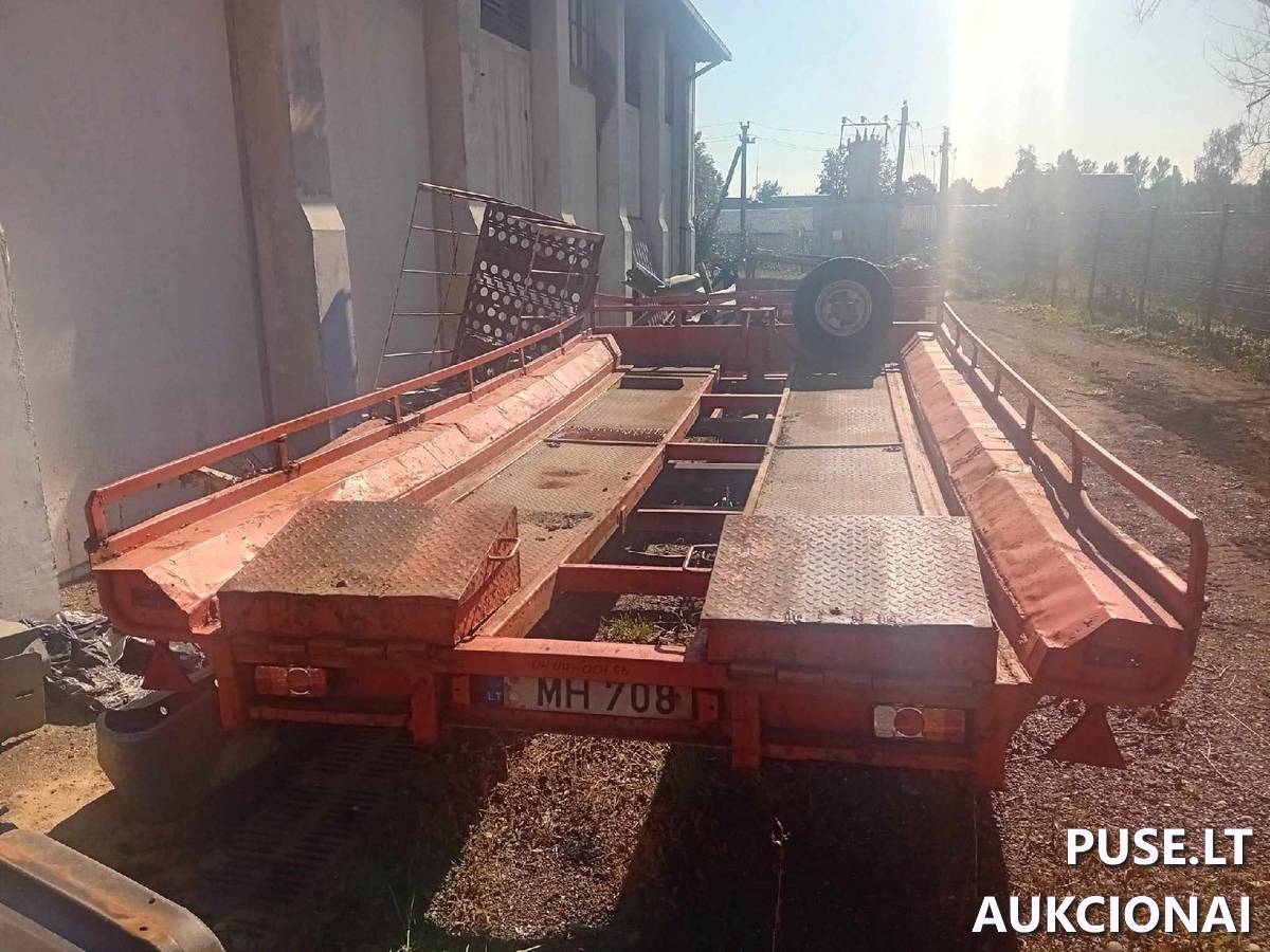 Priekaba "Bazaltas 3" Priekaba arba puspriekabė nuo 0,75t. iki 3,5t. 1