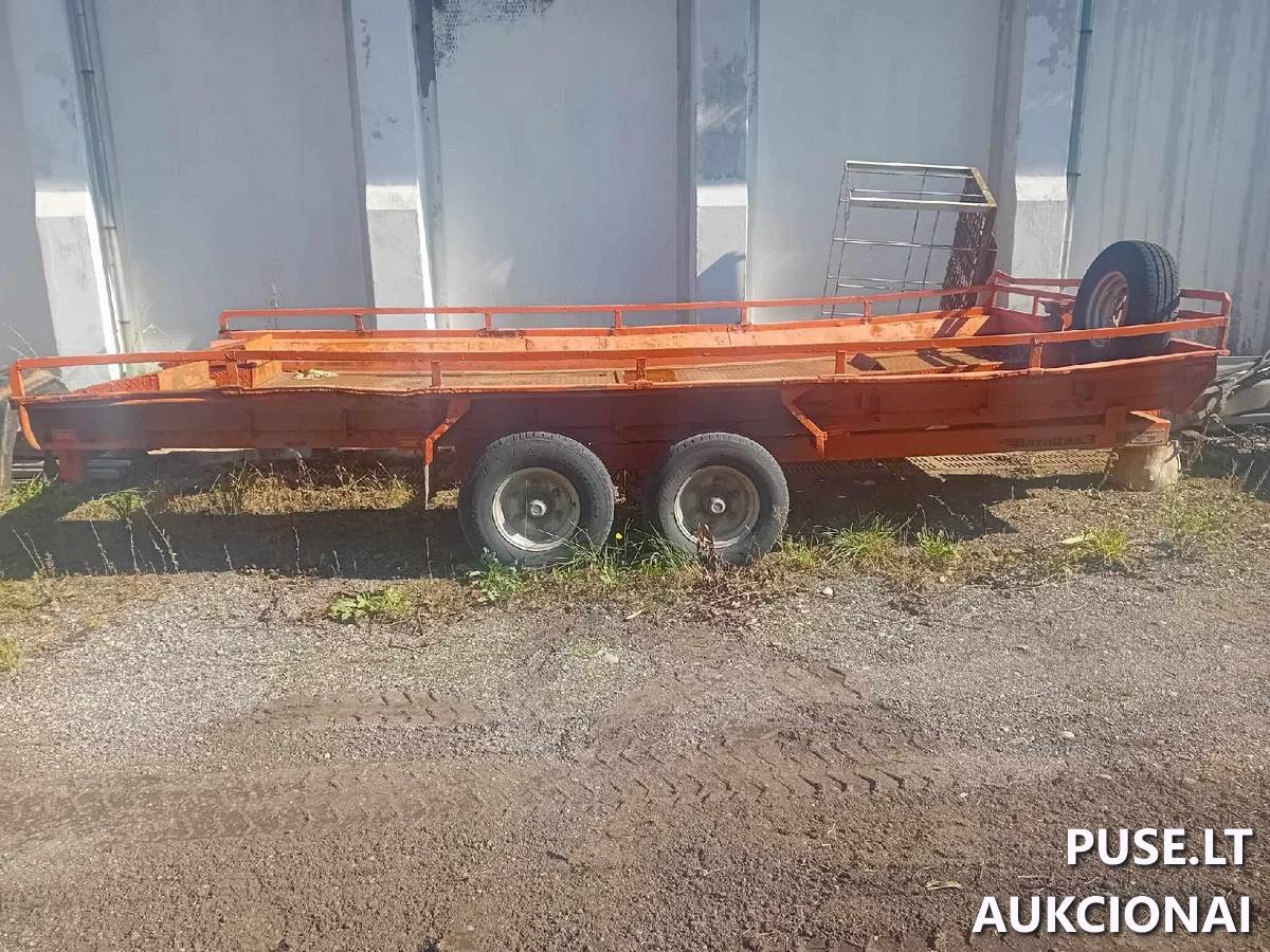 Priekaba "Bazaltas 3" Priekaba arba puspriekabė nuo 0,75t. iki 3,5t. 4