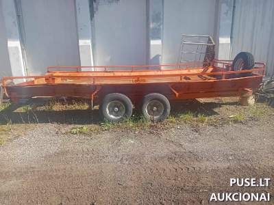 Pakartotinis priekabos Bazaltas 3 aukcionas, pradinė kaina 800 EUR, Raseiniai