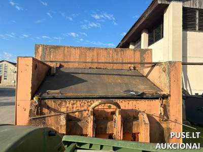 Pres konteineris 2013 m. aukcione Vilniaus rajone pradinė kaina 1100 EUR