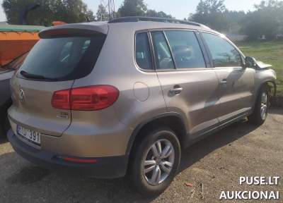 Lengvasis automobilis VW Tiguan 2015 m. dalims 1800 EUR, aukcionas Jonavoje