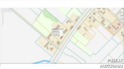 2 kambarių butas Radviliškio r. sav. Nirtaičių k. Kaimynų g. 19 su krosniniu šildymu 1057 EUR