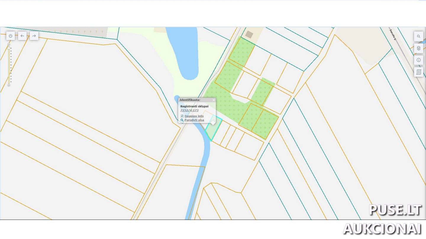 Žemės sklypas Sklypai Polekėlė, Tyrulių sen., Radviliškio r. sav. 2