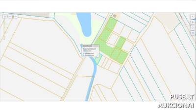 Žemės ūkio paskirties sklypas Radviliškio rajone, Polekėlės kaime, pradinė kaina 136 EUR