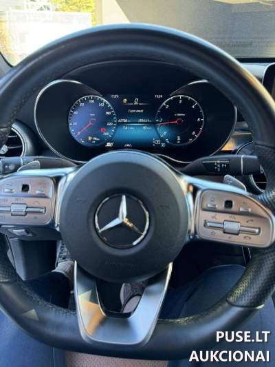 Lengvasis automobilis Mercedes Benz GLC 220 dyzelinas 2024m. aukcione nuo 30000 EUR