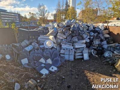 Šviestuvų be lempų atliekų aukcionas Vilniuje nuo 6250 EUR - galimybė atliekų tvarkytojams