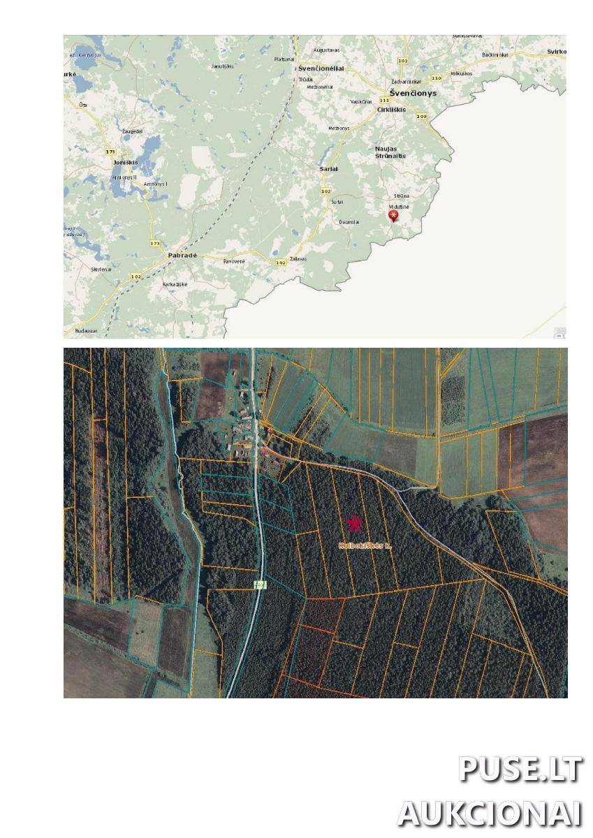 Žemės sklypas Sklypai Kulbokiškė, Strūnaičio sen., Švenčionių r. sav. 2