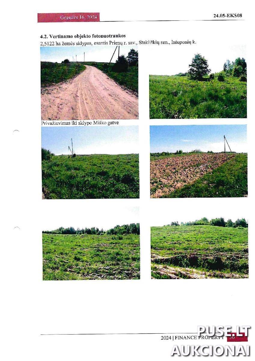 Žemės sklypas Sklypai Intuponys, Stakliškių sen., Prienų r. sav. 3
