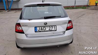 2015 m. Škoda Fabia benzininis automobilis aukcione nuo 6336 EUR Klaipėdos rajone