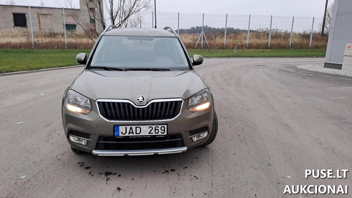 Škoda Yeti Lengvasis automobilis 2