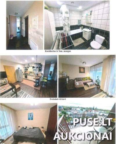 1/1 Dalies Butas Klaipėdoje, Minijos g. 11, pradinė kaina 89600 EUR, Antstolių varžytynės