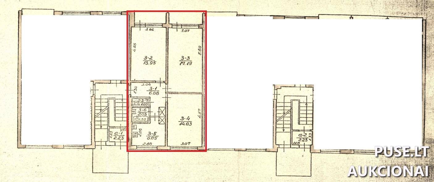 Butas Patalpos/Butai Agarinio g. 1, 30154 Didžiasalis, Didžiasalio sen., Ignalinos r. sav. 1