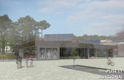 Patalpų nuomos konkursas Nidos centre, Taikos g. 4, skirta kavinei, pradinė nuomos kaina 0 EUR