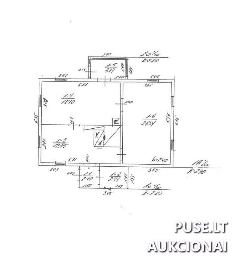 Gyvenamasis namas Pastatai Zirnajai 7, 32262, Antazavės sen., Zarasų r. sav. 7