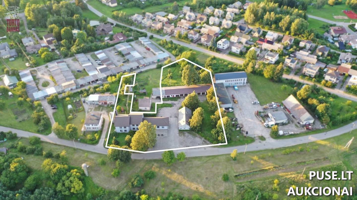 Administracinis su įrengtu gyvenamuoju butu Pastatai Taikos g. 5, 86147 Kelmė, Kelmės sen., Kelmės r. sav. 2