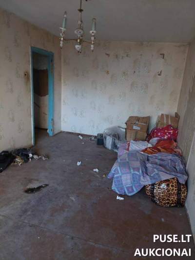 1/8 buto dalis Šiauliuose, Lyros g. 6-8, pradinė kaina 2580 EUR – parduodama aukcione