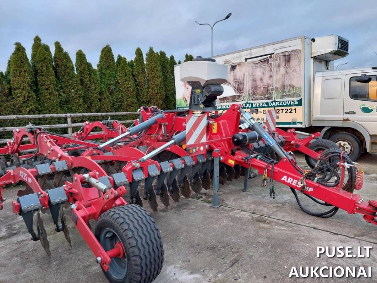 Lėkštinis skutiklis ARES HP XL 6 - ir smulkių sėklų sėjamoji APV ETA 200 Mašinos ir įrengimai 2