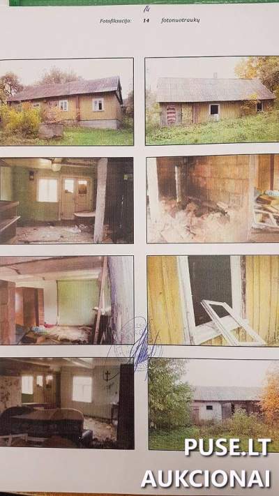 Parduodamas 0.17 ha žemės sklypas Lazdijų rajone, Būdviečio k., su statiniais, pradinė kaina 6000 EUR